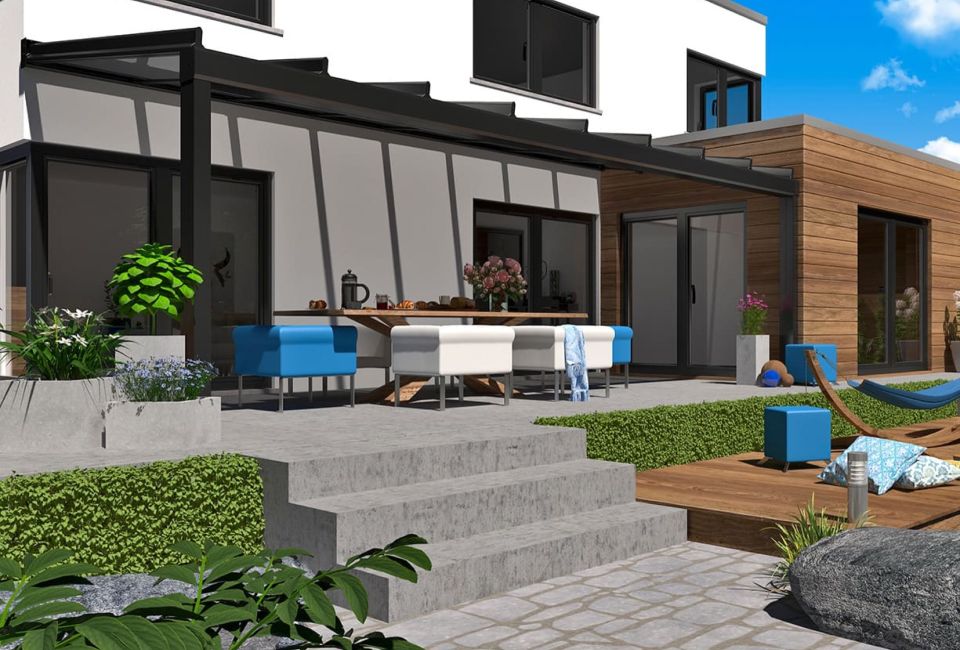 Terrassendach T100/T150 Integral