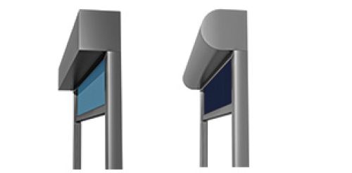 Senkrechtmarkise Z mit ZIP