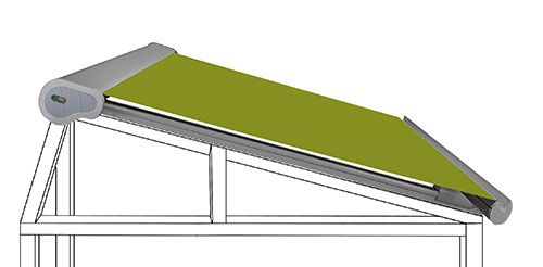 Wintergarten-/ Terrassendachmarkisen Typ WG